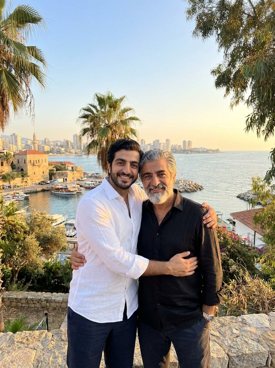 Sultan Al Shene and Rashid — harbour, family leadership